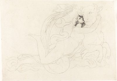 O estupro de Europa de Pierre Paul Prud