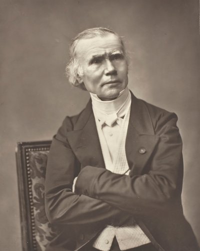 Alfred-Armand-Louise-Marie Velpeau Cirurgião e anatomista francês, 1795-1867, c. 1867. de Pierre Petit