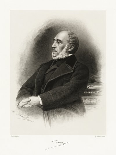 Lazare Hippolyte Carnot, 1865-66 de Pierre Petit