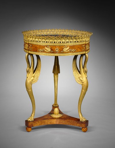 Flower Stand (Jardinière), c.1800 (madeira com suportes de bronze dourado) de Pierre Philippe Thomire