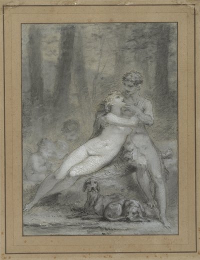 Vénus e Adónis de Pierre Prud