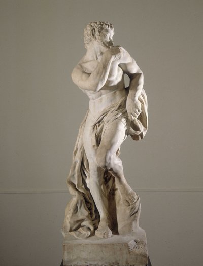 Uma fauna (mármore) de Pierre Puget