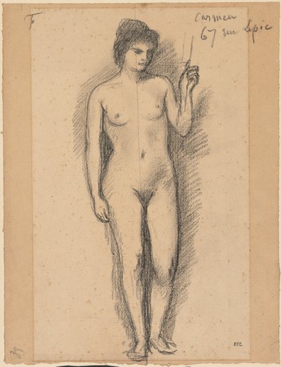 Carmem de Pierre Puvis de Chavannes