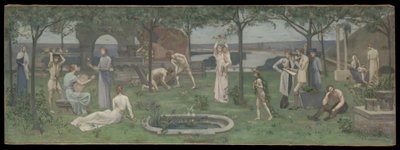 Inter artes et naturam (Entre a Arte e a Natureza) de Pierre Puvis de Chavannes