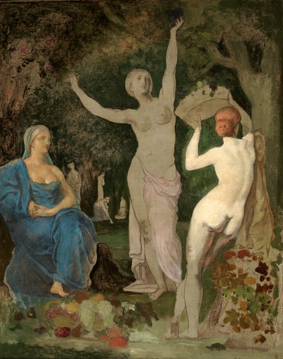 Outono, ca. 1864. de Pierre Puvis de Chavannes