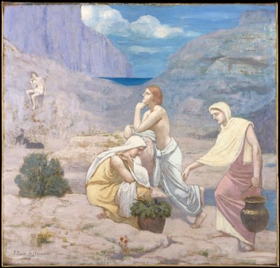 A Canção do Pastor de Pierre Puvis de Chavannes