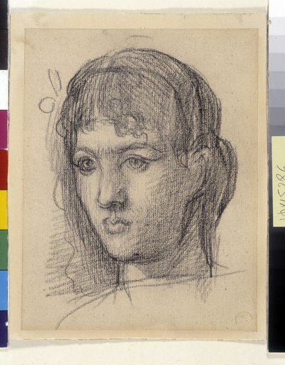 Cabeça de salomé de Pierre Puvis de Chavannes