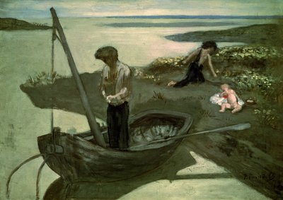 Esboço para o pobre pescador de Pierre Puvis de Chavannes