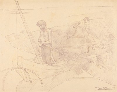 O pobre pescador de Pierre Puvis de Chavannes