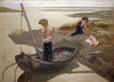 O Pescador Pobre, 1879 de Pierre Puvis de Chavannes