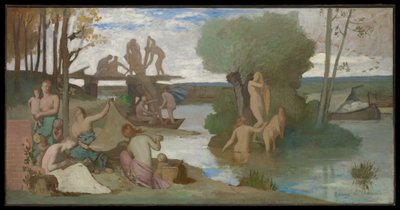 O rio de Pierre Puvis de Chavannes