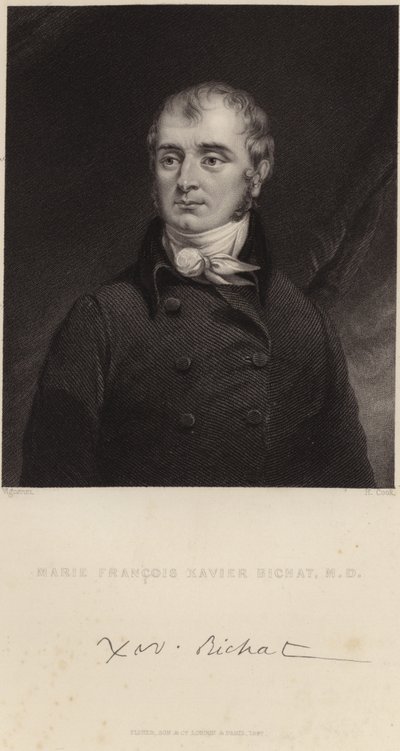 Retrato de Marie Francis Xavier Bichat de Pierre Roch Vigneron