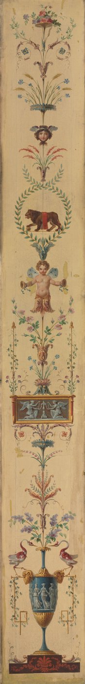 Painel decorativo, década de 1790. de Pierre Rousseau