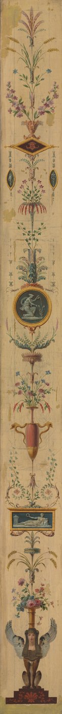 Painel decorativo, década de 1790. de Pierre Rousseau