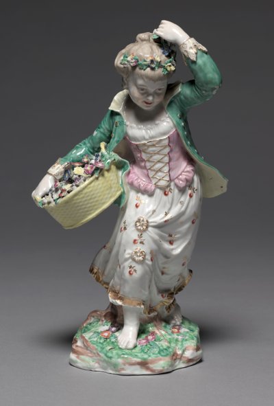 Outono, fabricado pela Bristol Porcelain Factory, c.1775 de Pierre Stephan