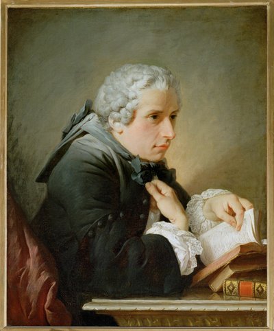 Presumível retrato de Giuseppe Baretti, crítico anlexicógrafo italiano ... de Pierre Subleyras