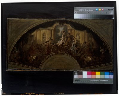 O triunfo de Arlequim e Columbina: um desenho para um leque de Pierre Subleyras
