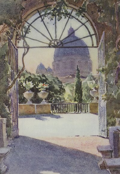 Os jardins do Vaticano de Pierre Vignal