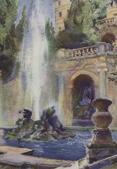 Tivoli, Villa DEste  de Pierre Vignal