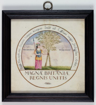 Emblema da União da Inglaterra e da Escócia de Pierre Violier