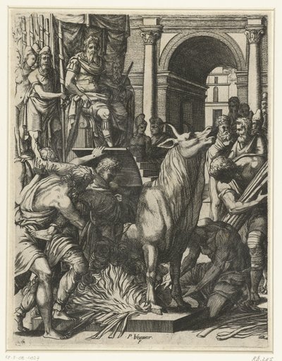 O touro de Phalaris de Pierre Woeiriot (II)