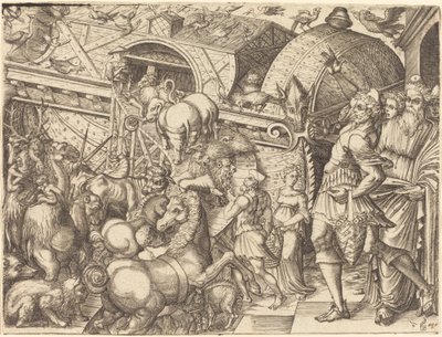 Arca de noé de Pierre Woeiriot