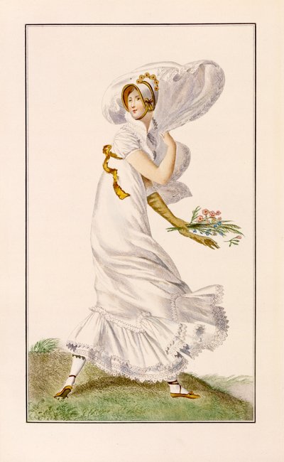 Vestido Chiffon Promenade, 1812 de Pierre de La Mesangere