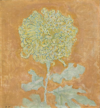 Crisântemo, 1906-1942 de Piet Mondrian