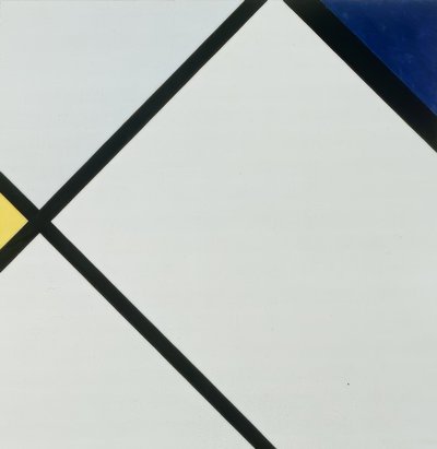 Composição n.o 1 de Piet Mondrian