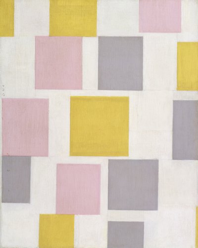 Composição com Planos de Cor 5 de Piet Mondrian