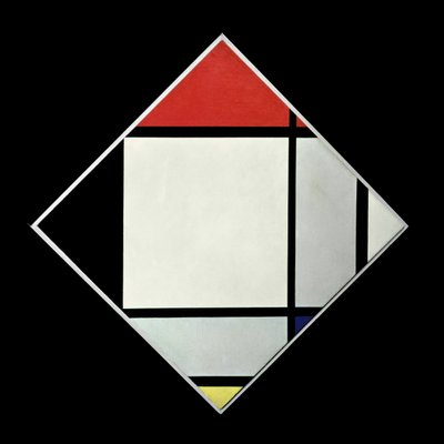 Pintura de losango II de Piet Mondrian