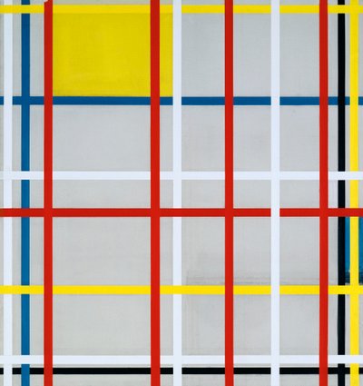 Nova York, 3, 1941 de Piet Mondrian
