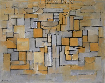 Pintura Nº II Composição Nº XV Composição 4, 1913. de Piet Mondrian