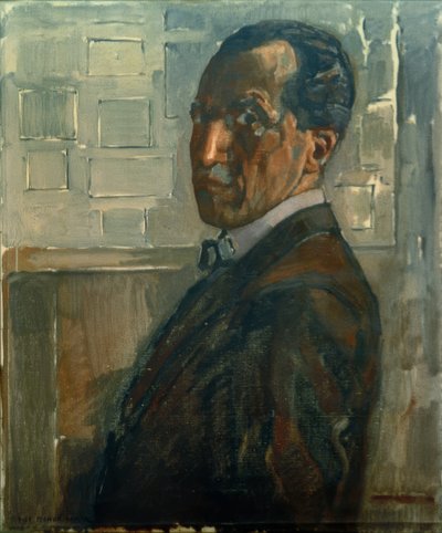auto-retrato de Piet Mondrian