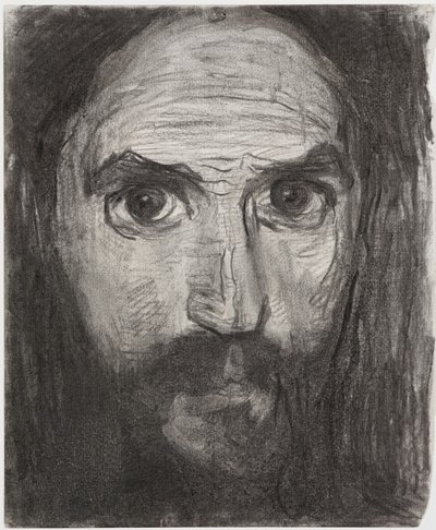 Autorretrato, 1908. de Piet Mondrian