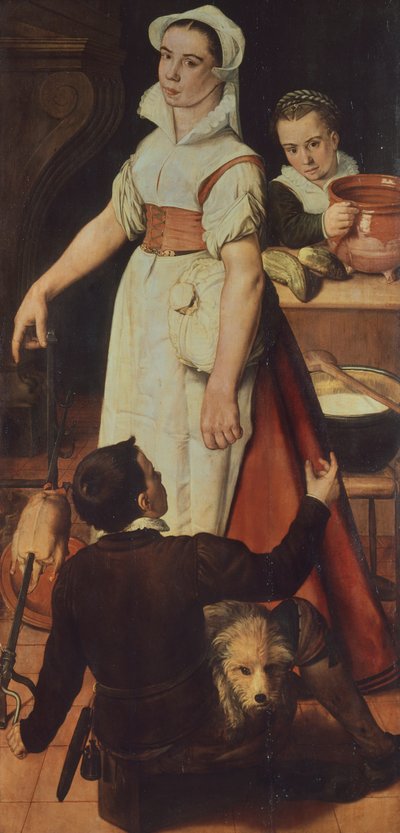 Cook, de Pieter Aertsen (1507 ou 1508-1575) de Pieter Aertsen
