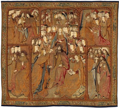 Triunfos da Mãe de Deus ou Panos de Oro, c.1500-02 (tapeçaria) de Pieter (attr. to) Coecke van Aelst