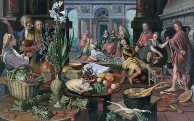 Cristo na casa de Marta e Maria de Pieter Aertsen