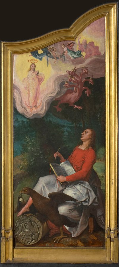 Painel direito de Jan van der Biest Triptych. de Pieter Aertsen