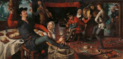 A Dança dos Ovos de Pieter Aertsen