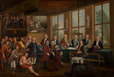 O Juramento de Alfaiates (óleo sobre tela) de Pieter Beuckels