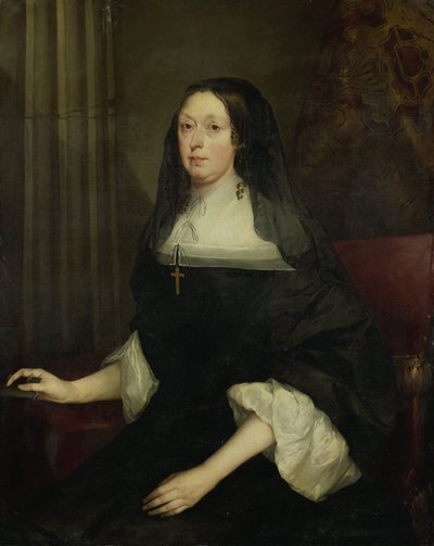 Retrato de uma Mulher de Pieter Borselaer
