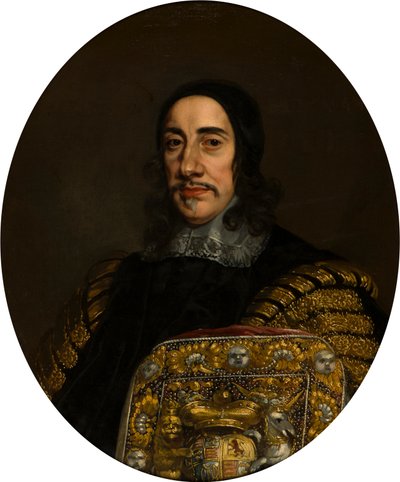 Retrato de Sir Orlando Bridgeman 1º Bt. Como Lord Keeper of the Great Seal, c.1664-74 (óleo sobre tela) de Pieter Borsseler