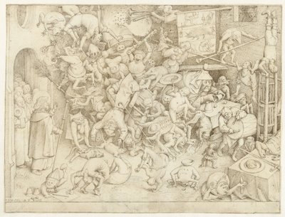 Queda do feiticeiro Hermogenes de Pieter Bruegel (I)