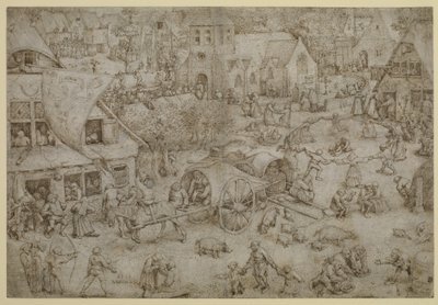 Feira de Hoboken, 1559 de Pieter Bruegel the Elder