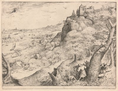 Os caçadores de lebres de Pieter Bruegel the Elder