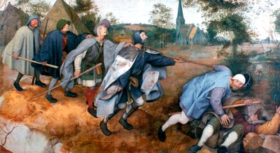 A Parábola dos Cegos, 1568 de Pieter Bruegel the Elder