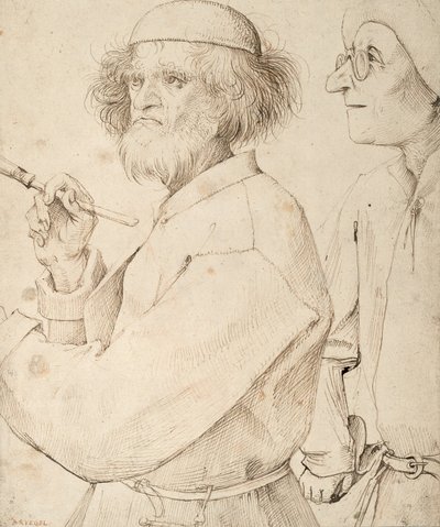 O pintor e o comprador de Pieter Brueghel the Elder