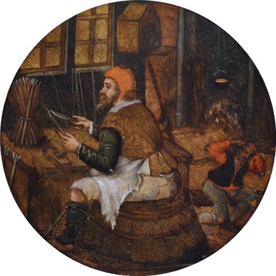 Arrow Maker de Pieter Brueghel the Younger