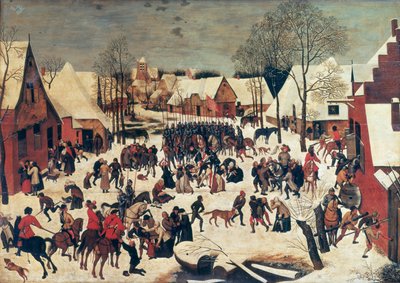 O Massacre dos Inocentes, 1593 de Pieter Brueghel the Younger